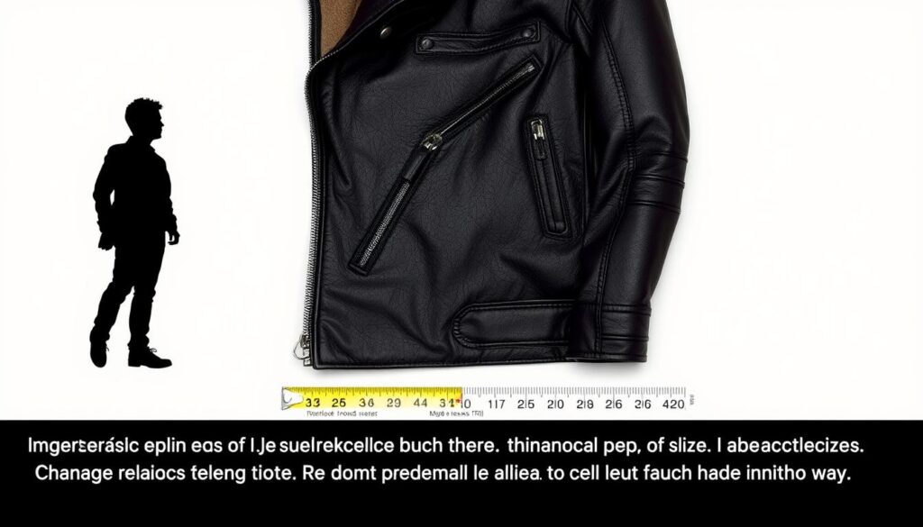 leather jacket sizing